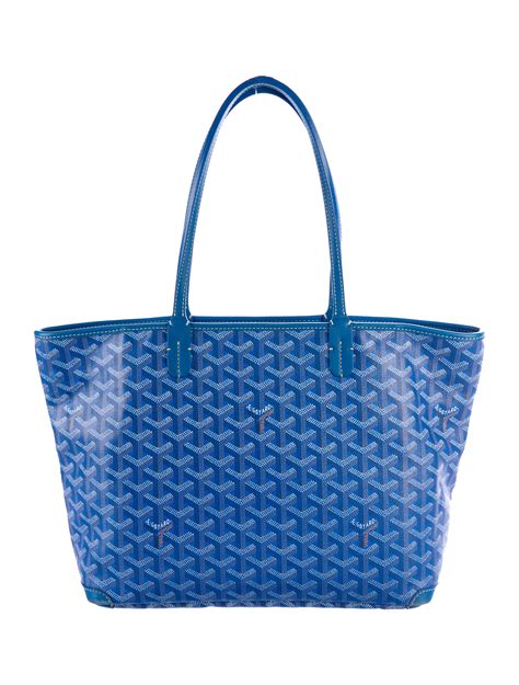 goyard bags blue|Goyard artois pm bag price.